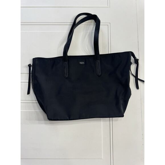 Botkier Handbags - BOTKIER New York Bond Tote Bag Purse Black Nylon Carry All Shoulder Bag